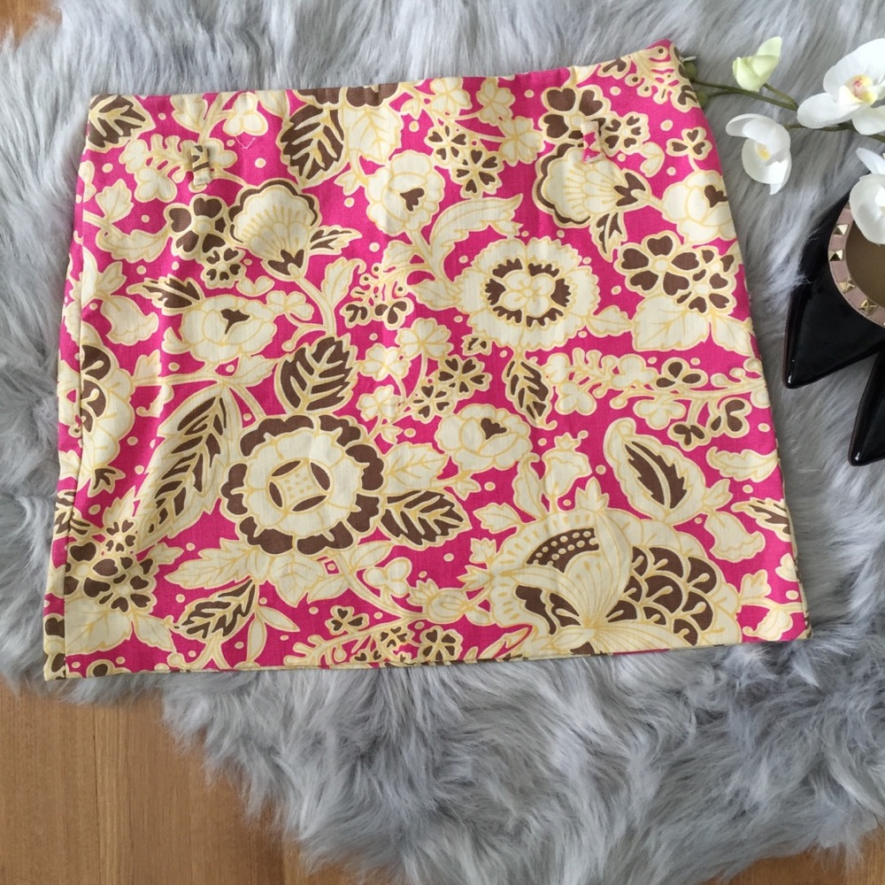 J.Crew Floral Skirt